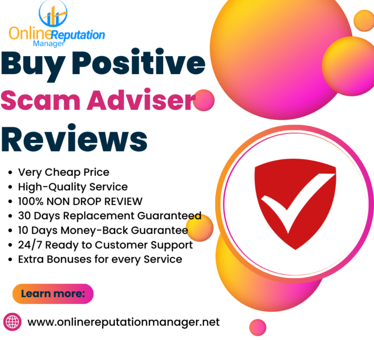 Buy Positive Scam Adviser Reviews